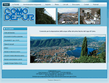 Tablet Screenshot of comodepur.it